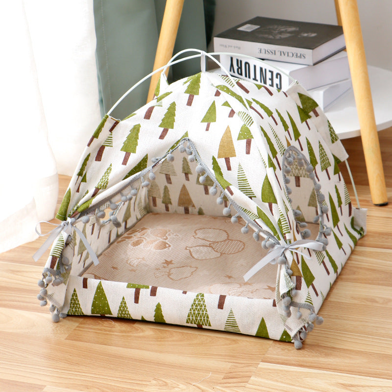 Comfy Enclosed Cat Bed Tent for Stress-Free Sleep