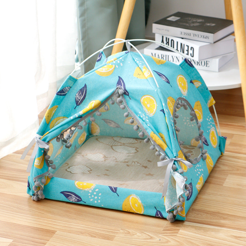 Comfy Enclosed Cat Bed Tent for Stress-Free Sleep