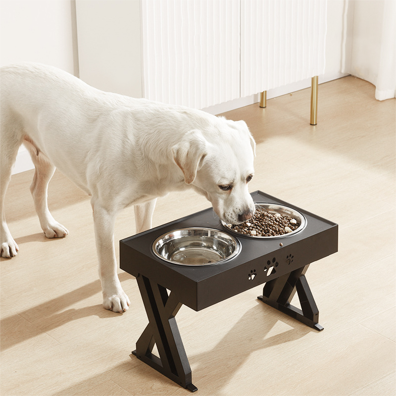 Foldable Pet Feeder – Stainless Steel Bowl for Dogs