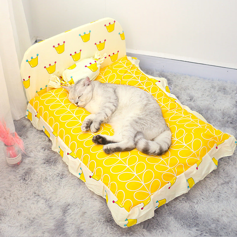 Soft Teddy Cat & Dog Bed for Everyday Comfort