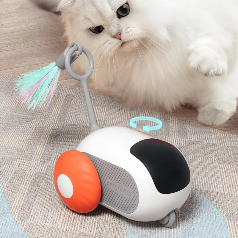 Friendly Smart Remote Cat Car Toy for Curious Cats