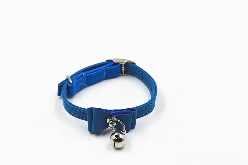 Charming Dog Collar with Bell & Bow Tie