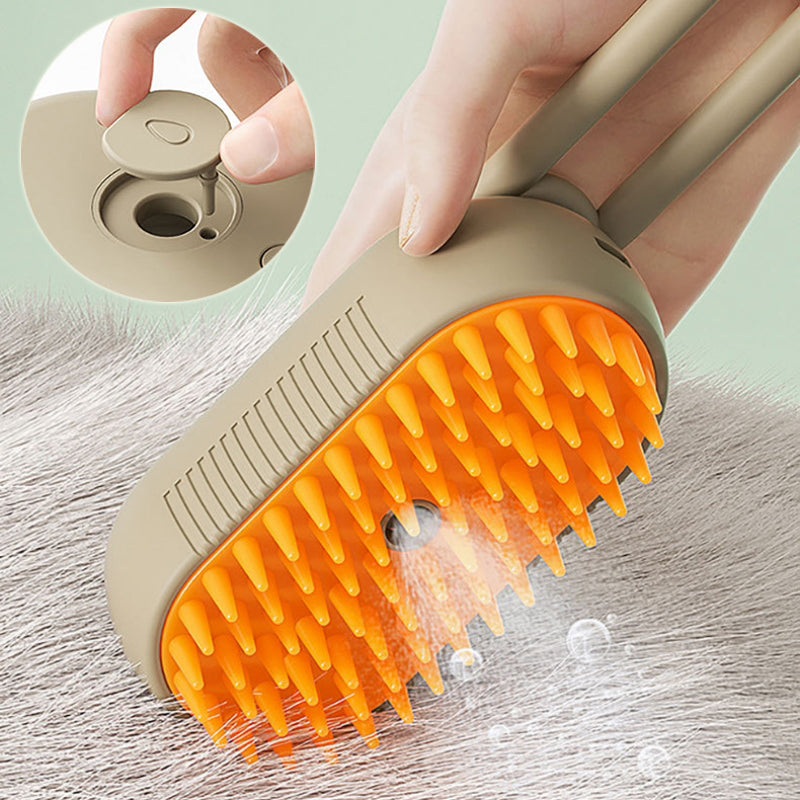 Hair Removal Gentle Massage & Grooming Brush for Cats Dogs
