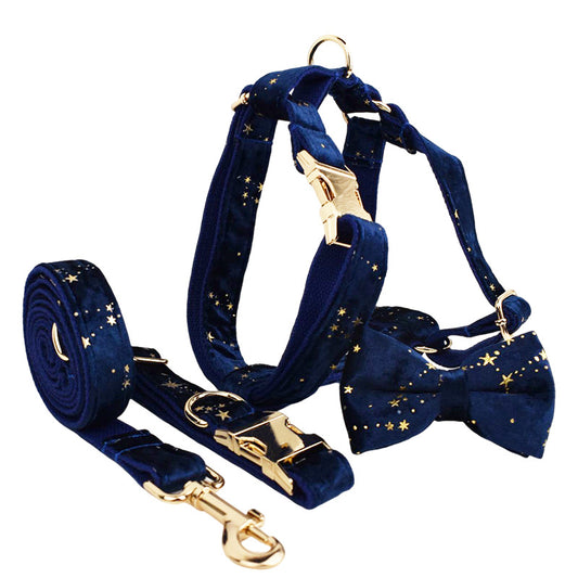 Elegant Velvet Pet Collar – Perfect for Daily Wear