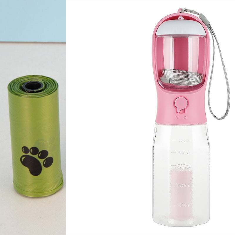Ultimate 3-in-1 Portable Pet Water Bottle for Travel
