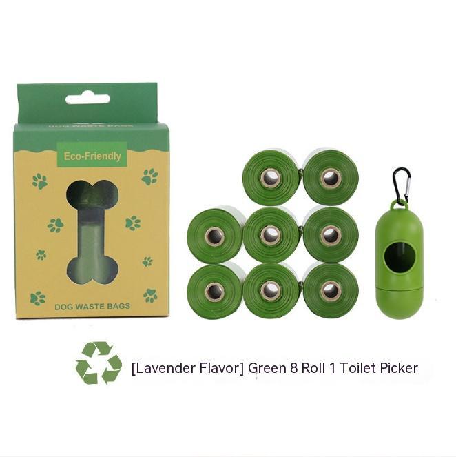 Odor-Control Biodegradable Pet Waste Bags with Dispenser