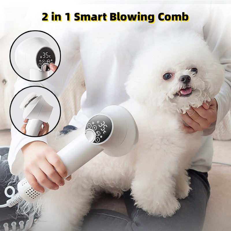Smart Gentle Hair Dryer & Comb for Happy Pets